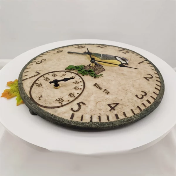 Waterproof Thermometer Outdoor Wall Clock - Image 3