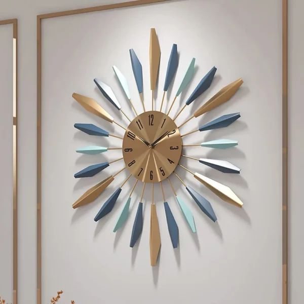 Mid Century Modern Wall Clock - Image 3